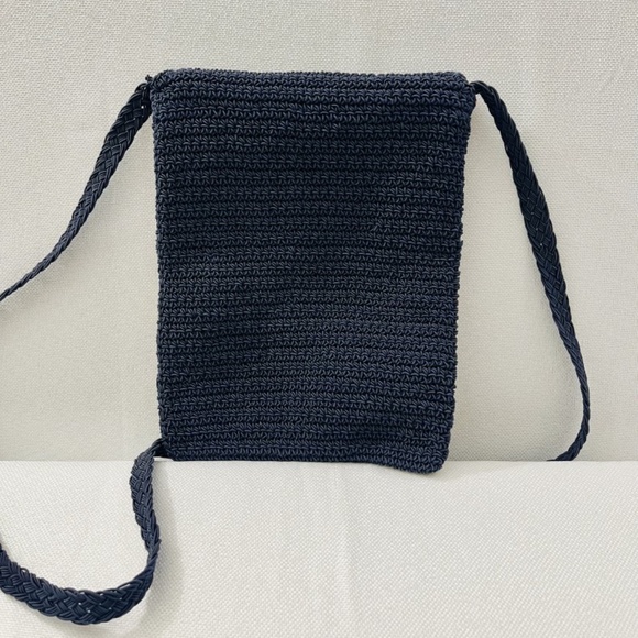 Carlos D'Santi Patriotic Woven Crossbody Red, White & Blue Bag July 4th America - Picture 2 of 9